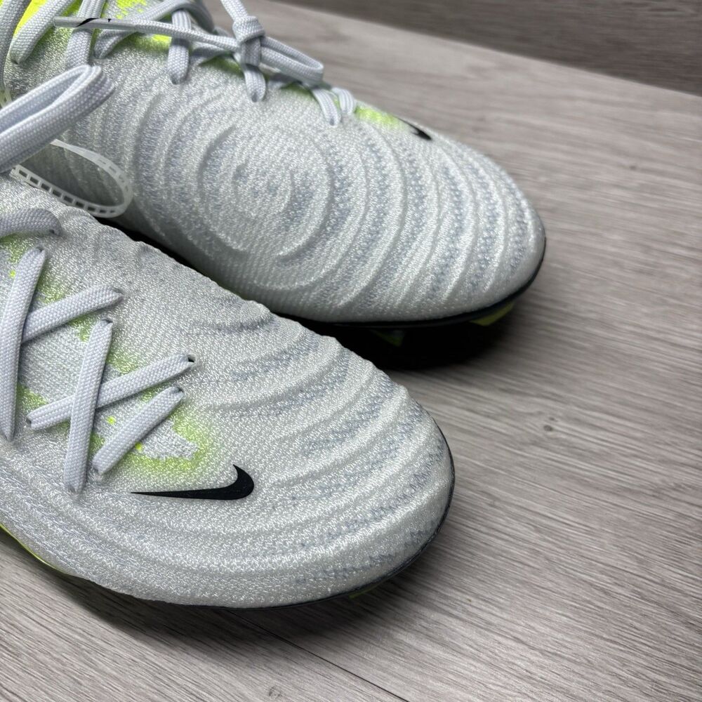 NEW Nike Phantom Luna 2 Elite FG Soccer Cleats HF4358-003 Men’s Sz 6 Yellow/Gray - Picture 10 of 13